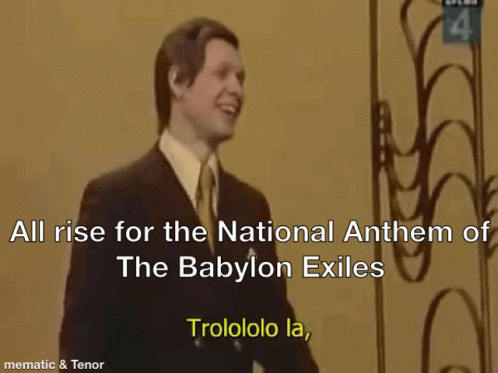 Eduard Khil National Anthem Of The Babylon GIF