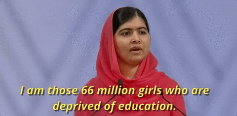 Education Deprived Girl Speech GIF