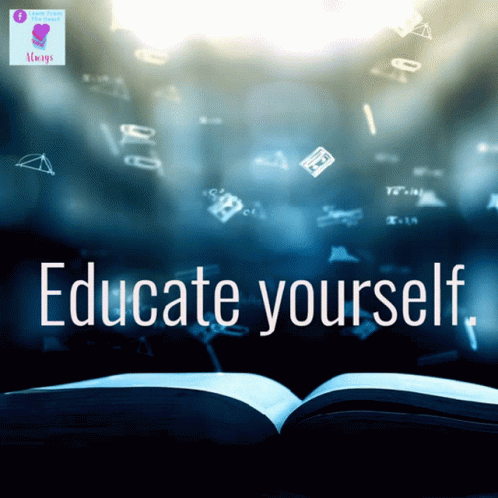 Education Educate Yourself Book Knowledge GIF