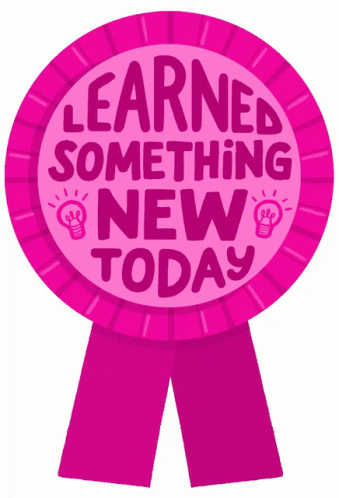Education Goal Learn Something New Ribbon GIF