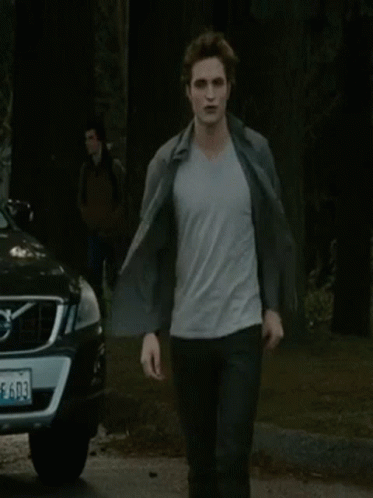 Edward Cullen Cool Walk GIF