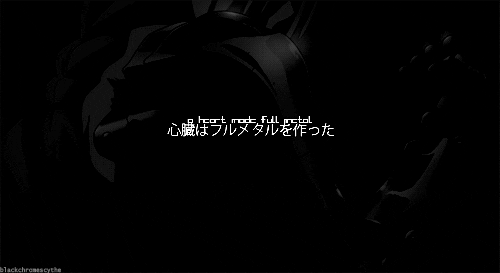Edward Elric Fulllmetal Intro GIF