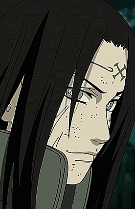 Eerie Naruto Neji Watching GIF