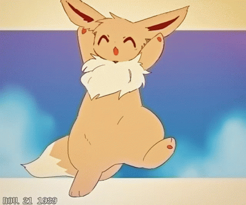 Eevee Evolutions Dancing GIF