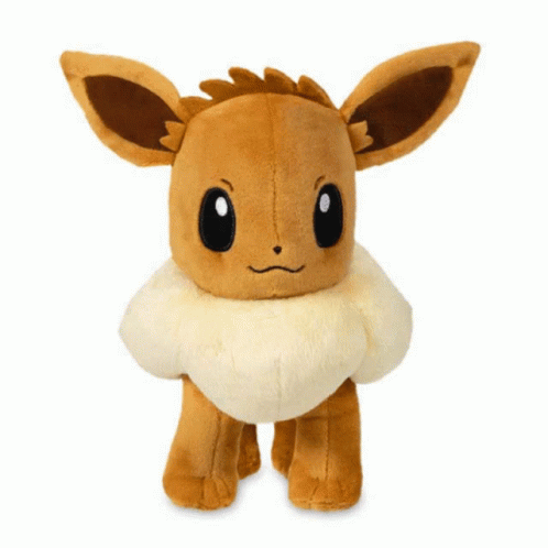 Eevee Toy Rotating Evolutions GIF