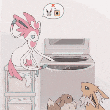 Eevee Vaporeon Gif GIF