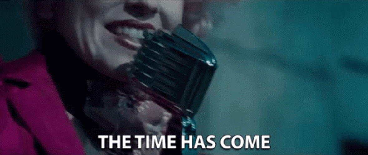 Effie Trinket It Is Time GIF