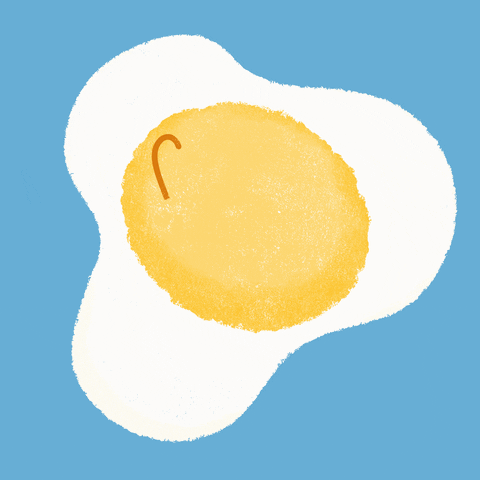 Egg Dog Sunny Side Up GIF