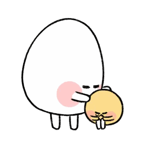 Egg Holding Yellow Object