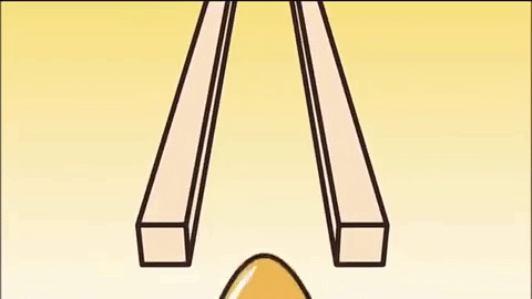 Egg Laying King Rice Toppings GIF