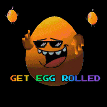 Egg Roll Partying GIF