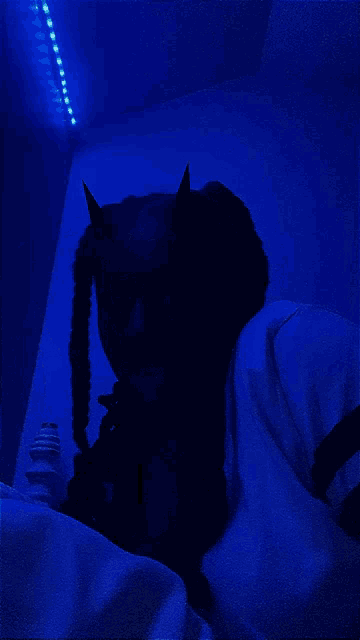 Egirl Blue Led Gif GIF