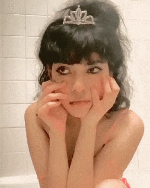 Egirl Feeling Sleepy GIF