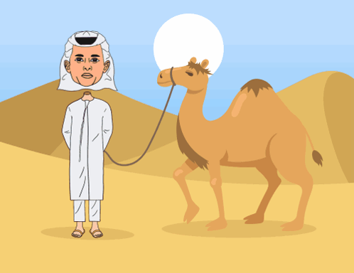Egyptian And Camel Happy Hump Day Meme GIF