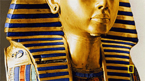 Egyptian King with Yellow National Geographic Circle