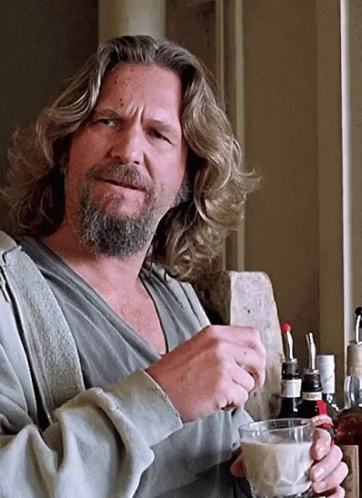 Eh Flustered Jeff Bridges Twitched Eyebrows GIF