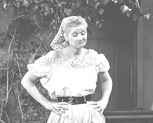 Eh Vintage Lucille Ball Nonchalant GIF