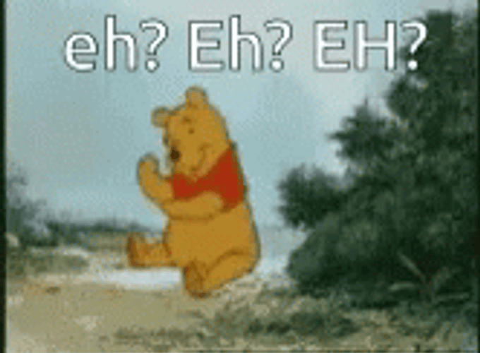 Eh Winnie The Pooh Close Up GIF