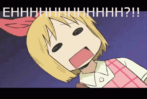 Ehh Nichijou Annaka Haruna Can't Believe GIF