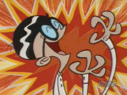 Evil Dexter's Laboratory Laughing GIF