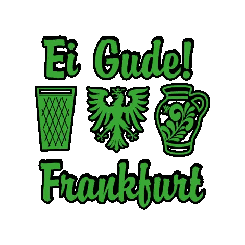 Ei Gude Frankfurt Green Eagle Vase Trash Can