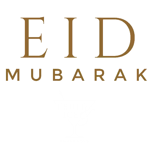 Eid Mubarak Gold Words