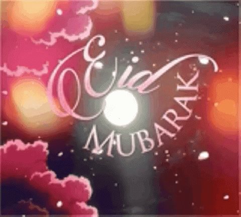 Eid Mubarak Moon Card