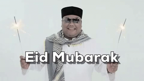 Eid Mubarak People Portrait GIF