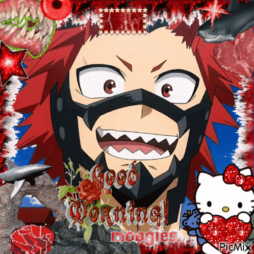 Eijiro Kirishima Mha Gif GIF