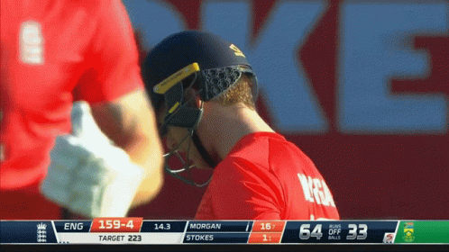 Eion Morgan Vs Steyn GIF