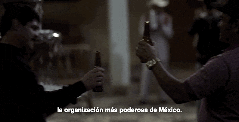 El Chapo Drinking GIF