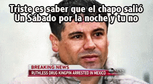 El Chapo Photo In News GIF