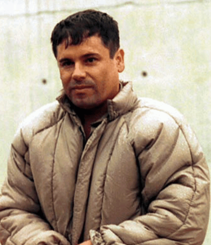 El Chapo Smiling Photo GIF