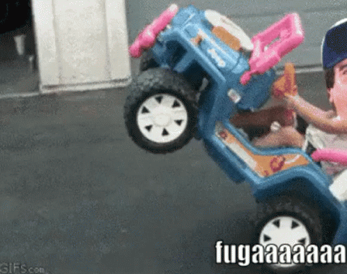 El Chapo Toy Car GIF