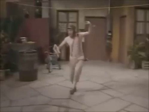 El Chavo Dancing Shuffle GIF