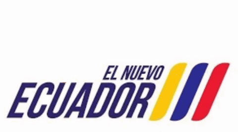 El Nuevo Ecuador Logo With A Clown In A Polka Dot Costume GIF
