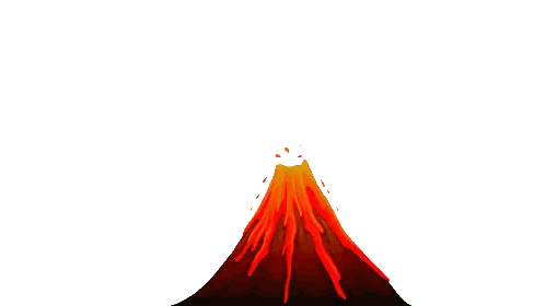 El Primobrand Volcano Drawing