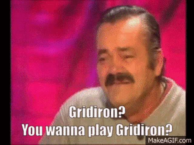 El Risitas Kekw Reaction Gridiron Meme GIF