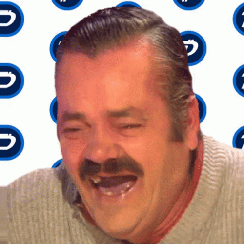 El Risitas Missing Teeth Laughing Meme GIF