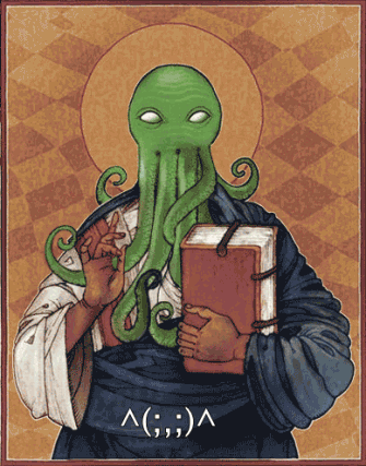 El Salvador Cthulhu GIF