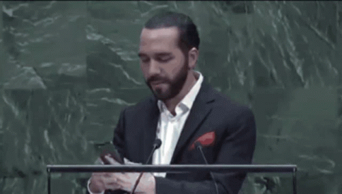 El Salvador President GIF
