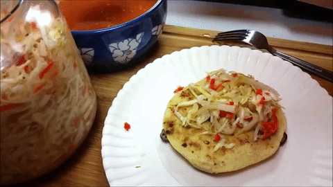 El Salvador Pupusa Sauce GIF