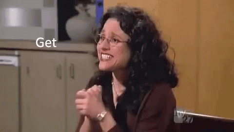 Elaine Benes Get Well Soon GIF