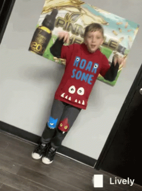 Elaine Dance Fortnite Kid GIF