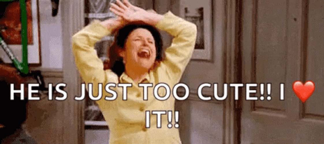 Elaine Dance Too Cute GIF