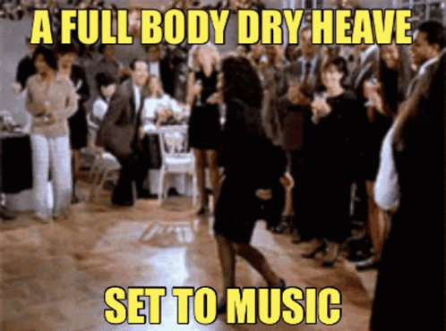 Elaine Dancing Set To Music GIF