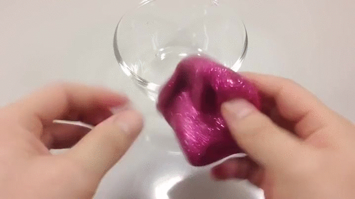 Elastic Purple Clay Glitter GIF