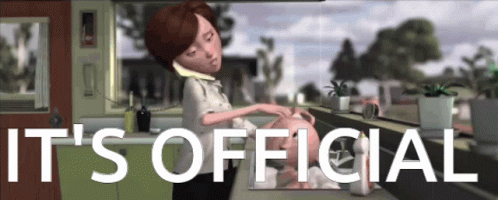 Elastigirl Girl Saying It's Official GIF