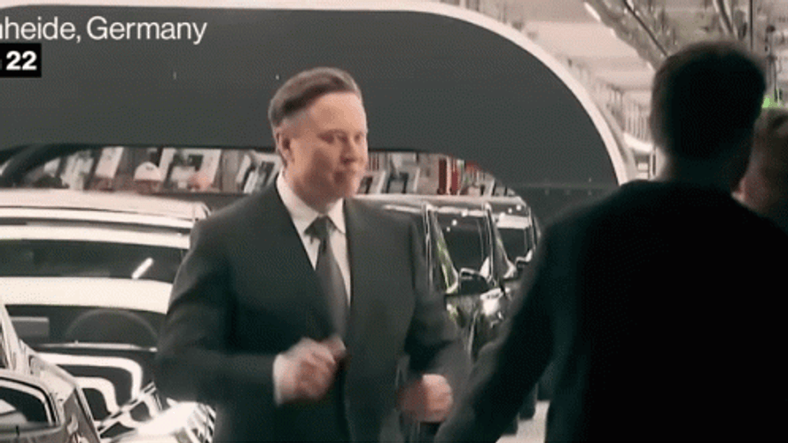 Elated Elon Musk Happy Dance GIF