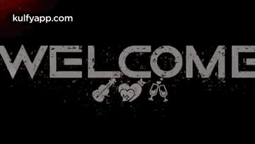 Elcom White Letters on Red Background